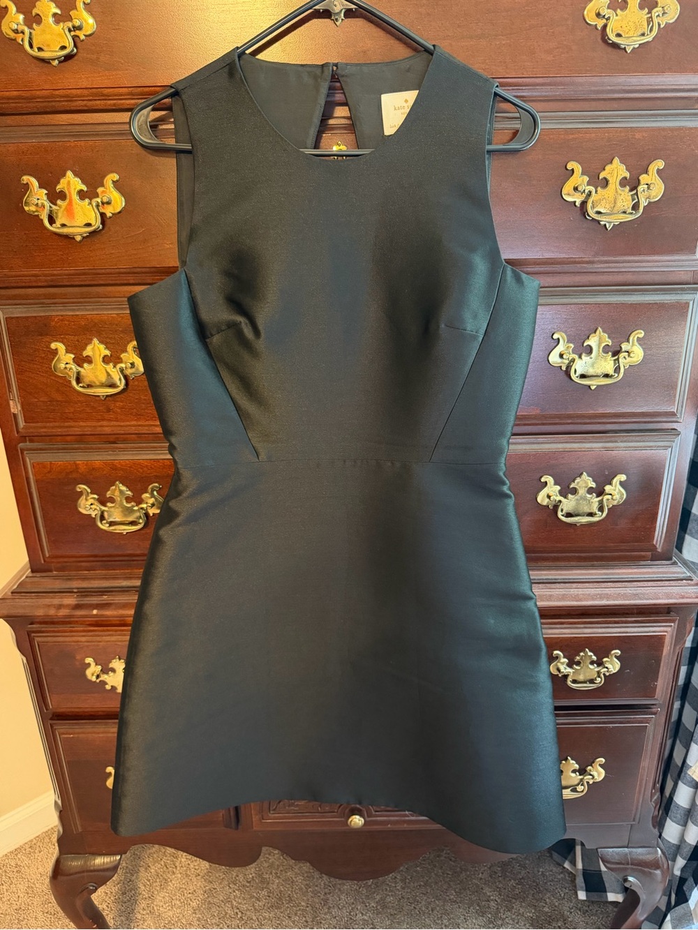 kate spade Classic Sleeveless Black Mini Dress